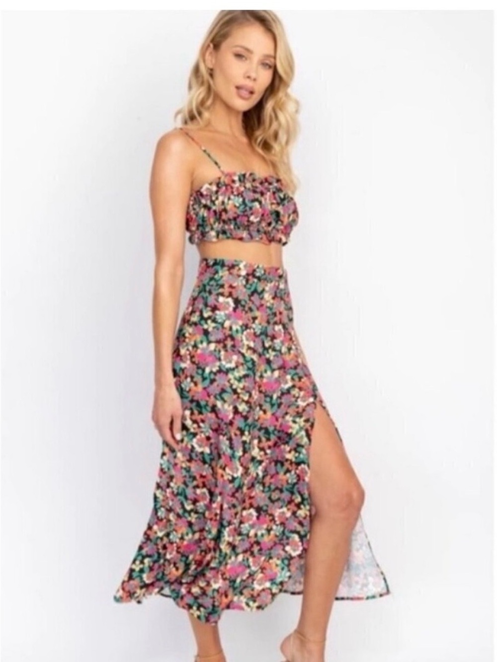 RESA Casablanca Pink Multi Floral Top